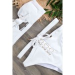 Özel Tasarım Bikini Takım Beyaz